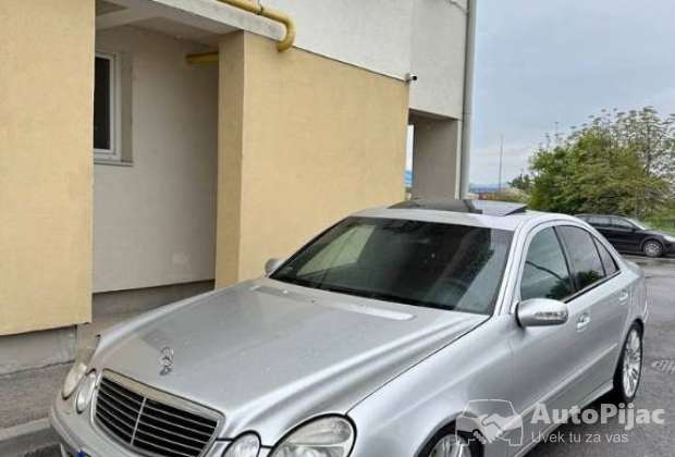 Mercedes E220 CDI Automatik 2003 – Registrovan do 07/2026, 150 KS, Loznica