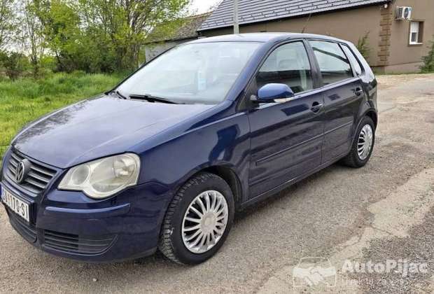 VW Polo 2005 – 1.4 TDI 70 KS, Registrovan do 09/2026, Bački Gračac, 1.899€
