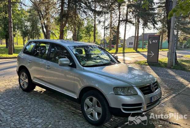 Tuareg 2.5 r5 dobro stanje reg bez ulaganja moze realna zamena