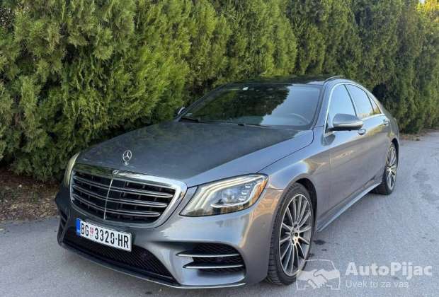Mercedes Benz S 350 3 X AMG																											2018. godište