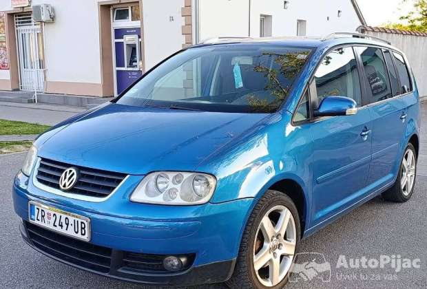 Wv turan 1.6 fsi 2003 god reg do oktobra 2600 eura