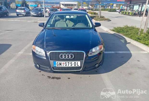 Prodajem Audi A4 1,6 Ben 2006g. 75kv. Vlasnik. Tel