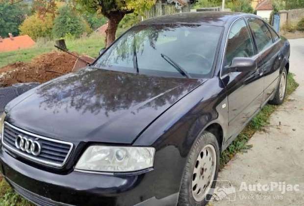 audi a6 c5 2,5 tdi bez prava na registraciju