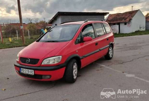 Opel zafira 2002 restajling