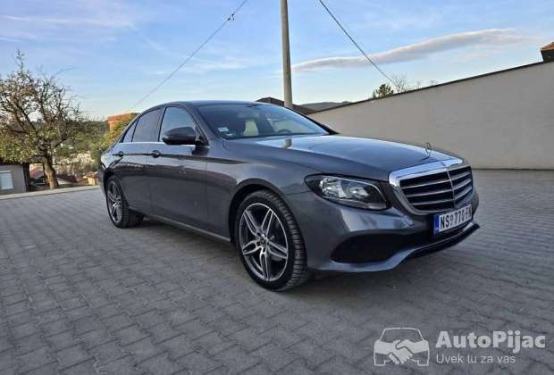 Mercedes E200cdi 110kw 2019g perfektno stanje reg nove gume Moze zamena. Vlasnik