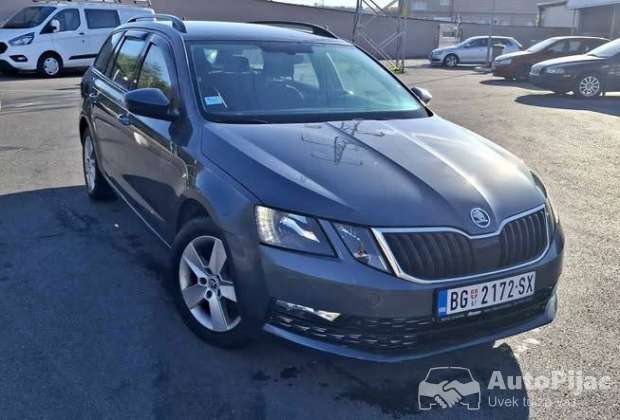 Skoda oktavia 2018 1.6 tdi  dsg