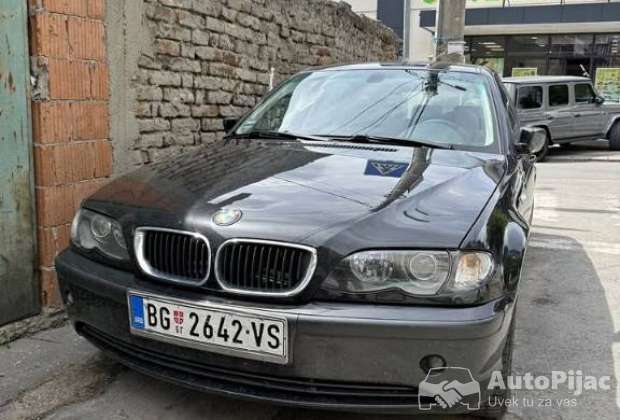 2003 BMW 318i prava km