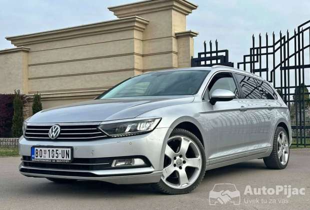 2017 Volkswagen passat b8 r-line virtual 2017god 2.0tdi 150ks reg. do 02.2027.