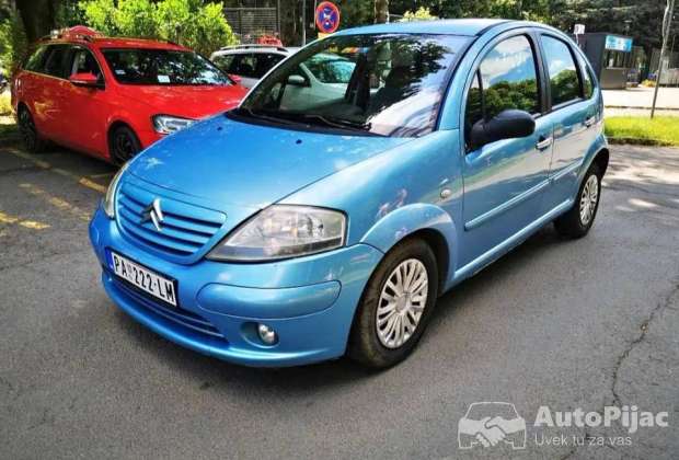 Citroen C3 2003god 1.6 benz 80kwRegistrovan do 05/2026