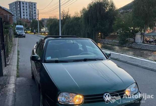 VW Golf 4 Cabriolet 2000 | 1.9 | 66kW | Zelena | Kabriolet | Alu felne
