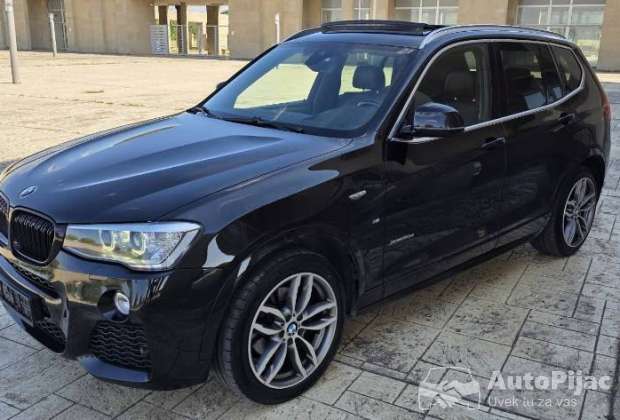 BMW X3 2.0D B47 M Paket																											2014. godište