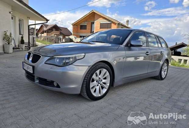 BMW 525d 130kw 2005g Automatik perfektno stanje reg dobre gume Moze zamena kes dogovor