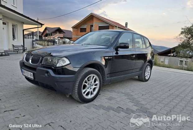 BMW x3 2.0d 150ks 2006g 4x4 pogon dobro stanje može zamena keš dogovor