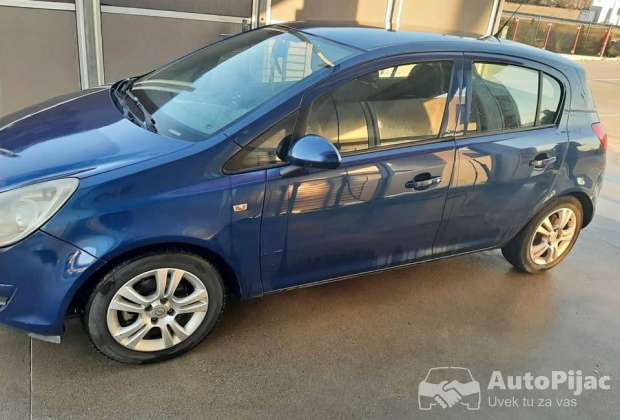 OPEL CORSA D 2008.god 1.2b+TNG atest reg. 2.2027---/moze zamena/