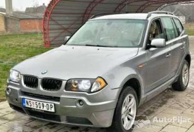 X3 2.0 d 2005god reg u ok stanju povlaci exstra cipovan moguca je zamena za kes dog