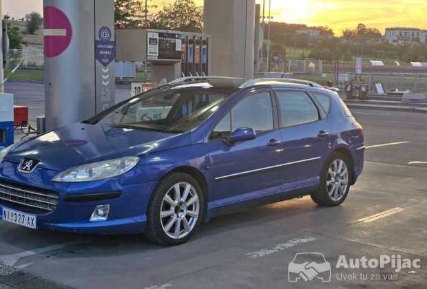 Peugeot 407 Reg/pano ful
