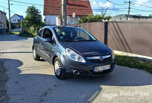 Opel Corsa D 2007 1.2 b reg dugo vlasnik