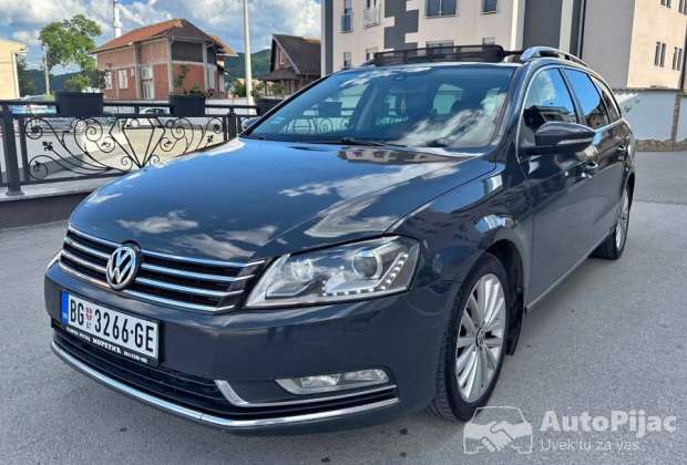 Vw Passat B7  Exclusive oprema2011 godina  Panorama2.0 TDI 170ks Automatik DSG4 X 4   ( rade pogo