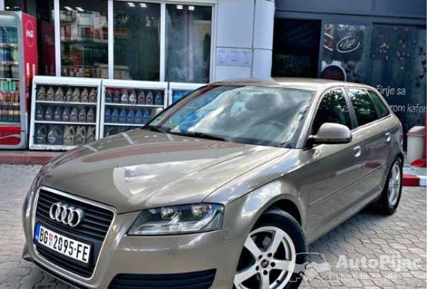 AUDI A3 - 2009 GOD - RESTAJLING AUTOMATIK 2.0 TDI 140 KS DIZELFABRICKO STANJE PRVA BOJAOCUVAN