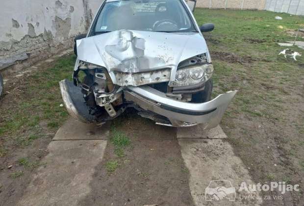 Havarisam fiat punto clasik 2009