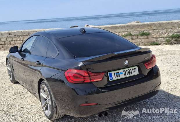BMW serija 4 GRAND COUPE 420i KOT NOV,UGODNO,GARAZIRAN