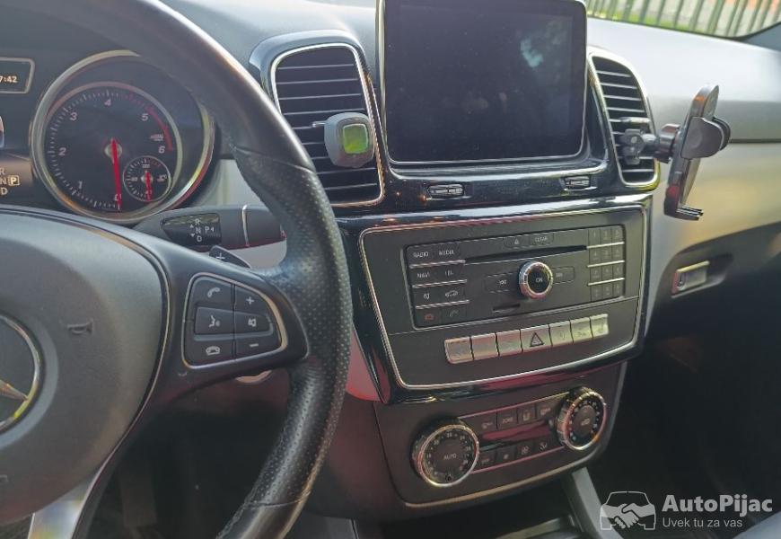 Mercedes GLE 250d 2016 crni SUV - autopijac polovni automobili